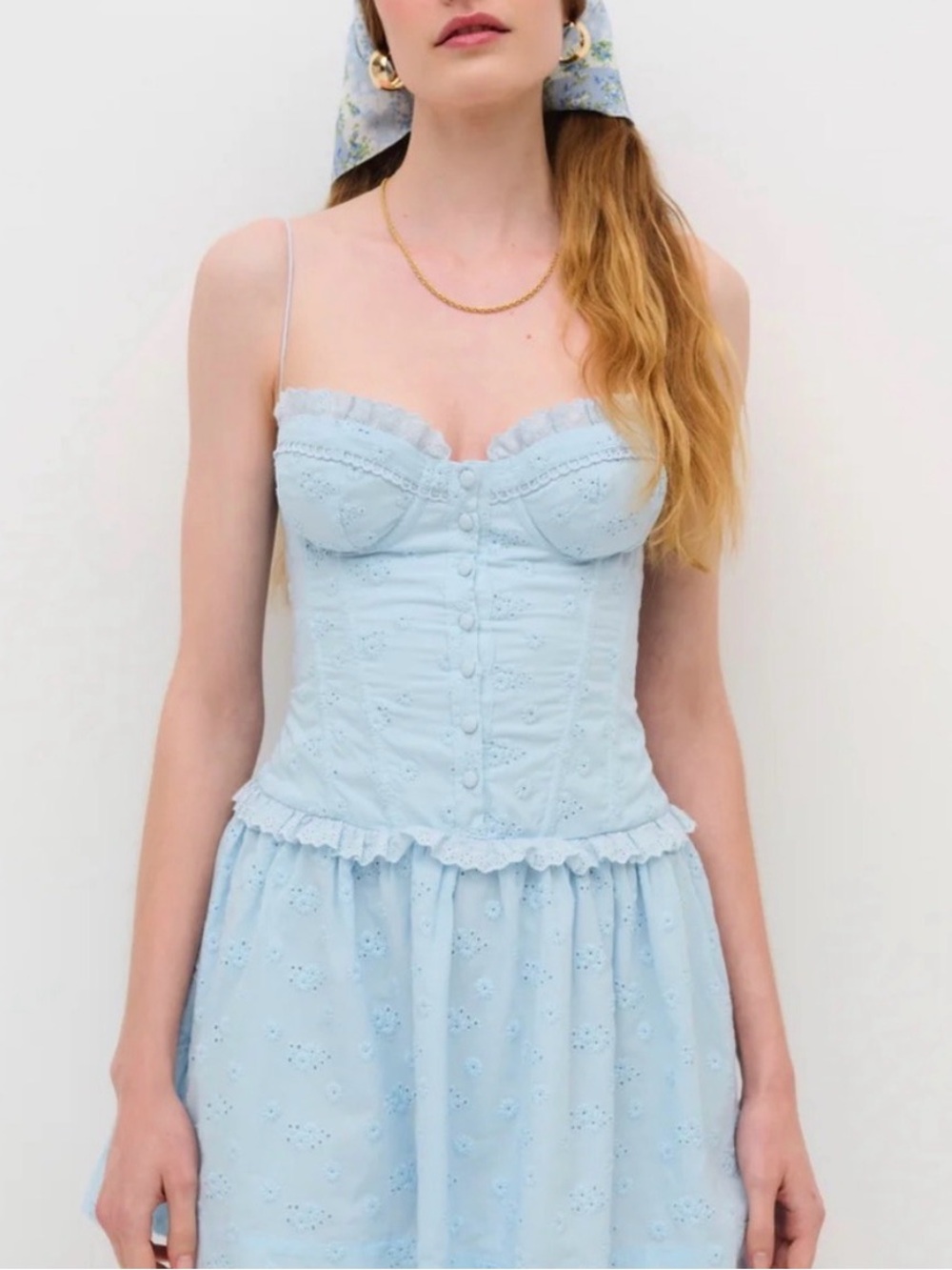 For Love and Lemons Marlowe Mini Dress